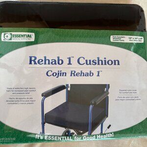 Essential Wheelchair Comfort Cushion Extra Firm High Density 4" Depth